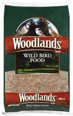 Woodland Wild Bird Food, 40-Lbs.