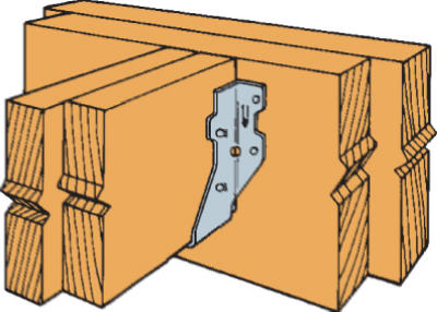 Joist Hanger, Double Shear, 2 x 6-In.