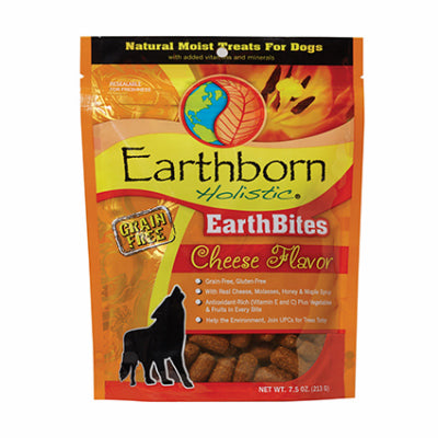 Earthbites Dog Treats, Cheese Flavor, 7.2-oz.