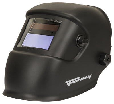 Premier Series Welding Helmet, Auto-Darkening, Black Matte