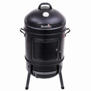 Cylinder Bullet Smoker, Porcelain-Coated Steel, 570-Sq. In., 20-In.