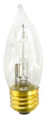 Halogen Bulb, CA11, Clear, 43-Watts, 2-Pk.