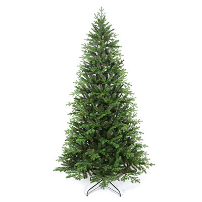 Artificial Pre-Lit Christmas Tree, Dark Green, 600 LED Dual Color Lights, 7.5-Ft.