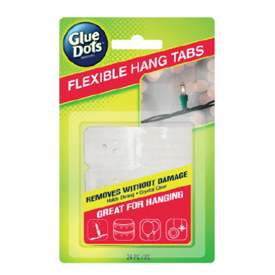 Flexible Hang Tabs, 24-Pk.