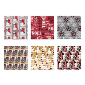 Christmas Gift Wrap, Traditional, 40-In. x 24-Ft.