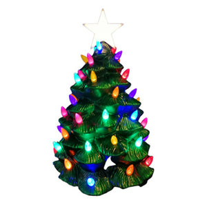 LED Outdoor Nostalgic Tree, Tree-Metallic Finish, 3-Ft.