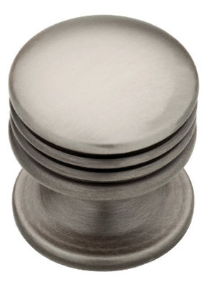 Cabinet Knob, Athens, Heirloom Silver