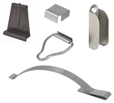 Screen Hanger Kit, Steel, Mill Finish, 6-Pc.