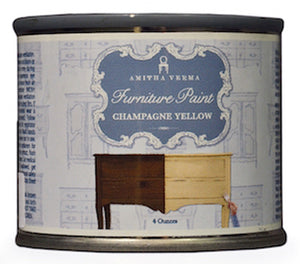 Transform Furniture Paint, Chalk Finish, Champagne Yellow, 4-oz.