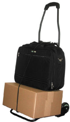 Multi-Use Luggage Cart, Folds Flat
