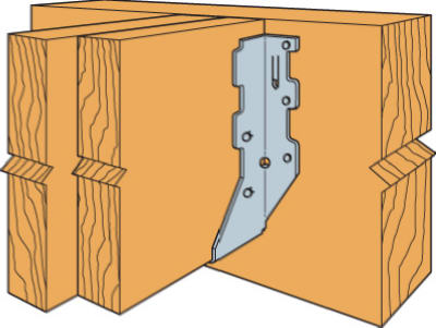 Joist Hanger, Double Shear, 2 x 8-In.