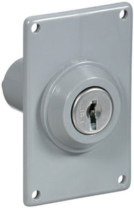 Garage Door Electric Key Switch, 1-5/8 x 2-1/2-In.