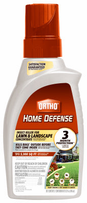 Home Defense Insect Killer for Lawns/Landscape, 32-oz. Concentrate