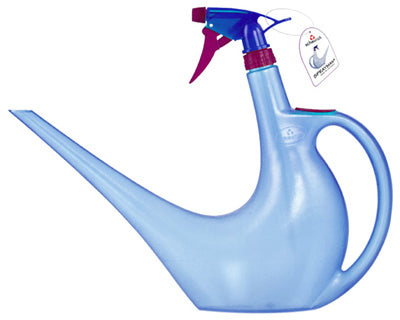 Watering Can / Spray Bottle in 1, Blue, 40-oz.