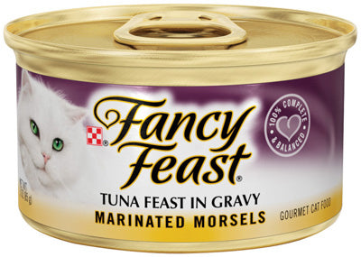 Cat Food, Marinated Tuna, 3-oz. Can