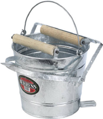 Combo Mop Bucket With Wringer, 12-Qt.