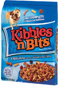 Kibbles 'N Bits Dog Food, 17-Lbs.