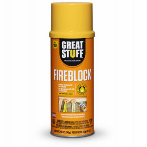 Fireblock Insulating Foam Sealant, 12-oz.