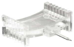 Window Grid Retainer, Clear Plastic, 1/2 x 5/8-In., 6-Pk.