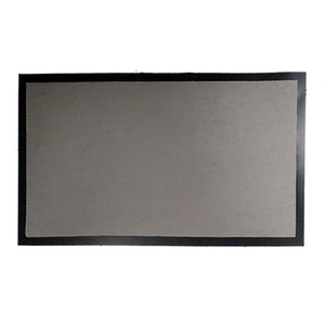 Floor Mat, Felt Top, Vinyl Back, Dark Grey, 18 x 30-In.