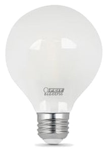 LED Globe Filament Bulb, G25, Frosted, 300 Lumens, 4.5-Watts