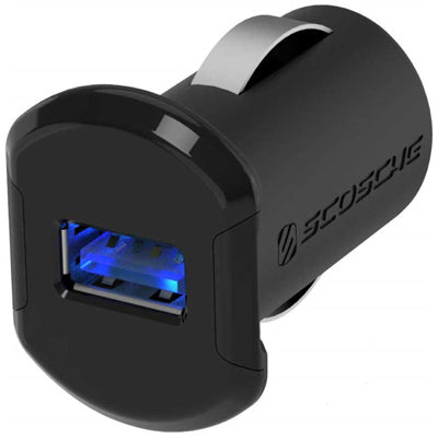 12W BLK USB Car Charger