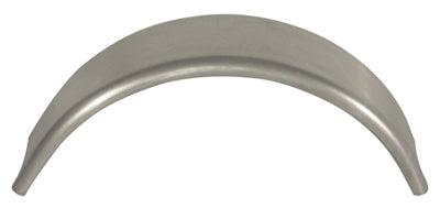 Single Axle Galvanized Steel Short Style Fender, 7.5 x 23.5 x 6-In.