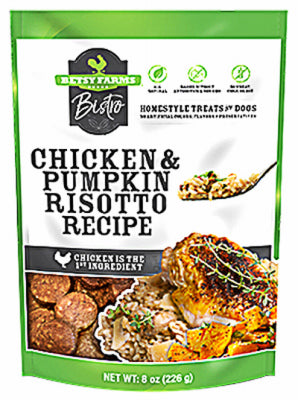 Bistro Dog Treats, Chicken & Pumpkin, 8-oz.