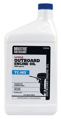 Outboard Engine Oil, 2-Cycle, 1-Qt.
