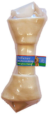 Dog Treats, American Beefhide Rawhide Bone, 9-10-In.