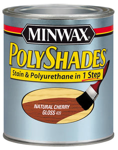 1/2-Pt. Gloss Natural Cherry Polyshades Wood Finish