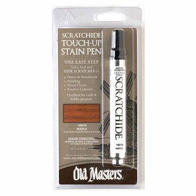 Scratchide Touch-Up Pen, For Wooden Surfaces, Maple