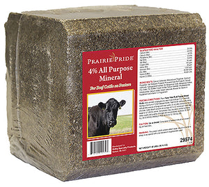 Cattle Mineral Block, 40-Lbs.