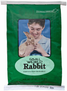 Small World Rabbit Feed, 25-Lbs.