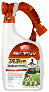 Home Defense Insect Killer for Lawns/Landscape, 32-oz. Ready -to-Use