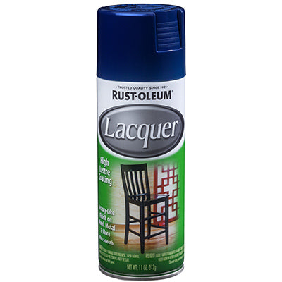 Specialty Spray Lacquer, Navy Gloss, 11-oz.