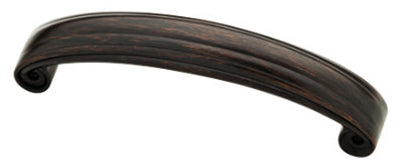 Cabinet Pull, Abella, Venetian Bronze, 4-In.