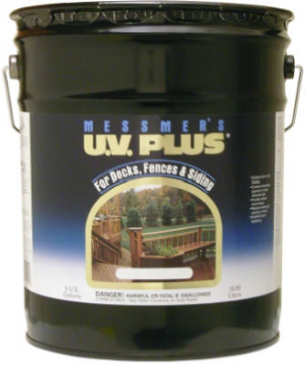 UV Plus Oil-Based Wood Finish, Natural, 5-Gallons