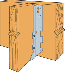 Joist Hanger, Double Shear, 18-Ga. Steel, 2 x 10-In.