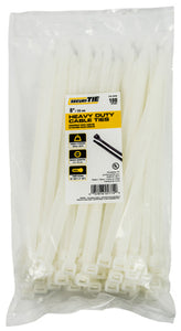 Heavy Duty Cable Tie, 8-In., 100-Pk.