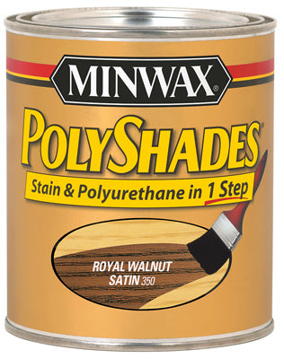 1/2-Pt. Satin Royal Walnut Polyshades Wood Stain