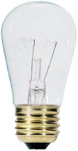 11-Watt Clear Sign Light Bulb