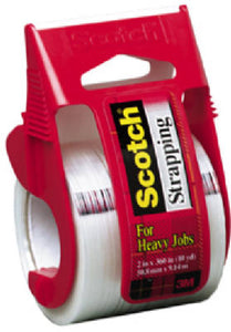 Heavy-Duty Filament Strapping Tape, 1.88 x 360-In.