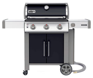 Genesis II E-315 3-Burner Natural Gas Grill, 39,000-BTU, Black