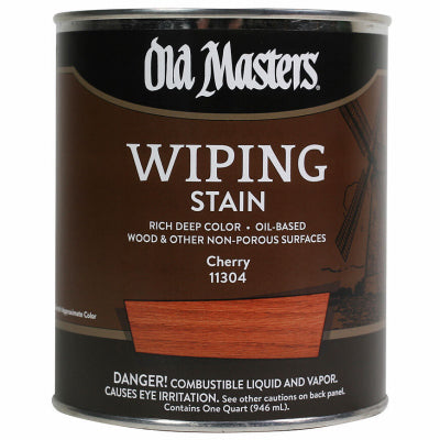 Wiping Stain, Oil-Based, Cherry, 1/2-Pt.