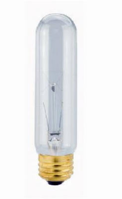 Tubular Light Bulb, Clear, 180 Lumens, 25-Watts