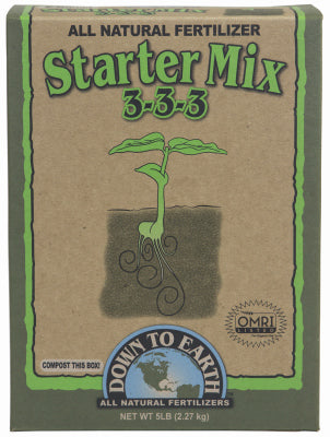 Starter Mix 3-3-3 Fertilizer, 5-Lbs.