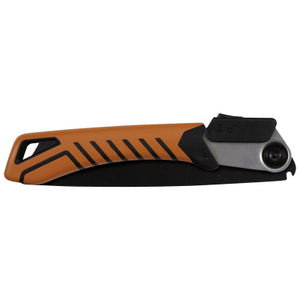 Folding Saw Knife, Orange & Black