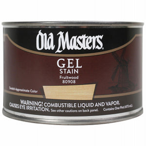 Gel Stain, Oil-Based, Fruitwood, 1-Pt.