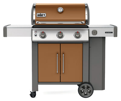 Genesis II E-315 3-Burner LP Gas Grill, 39,000-BTU, Copper